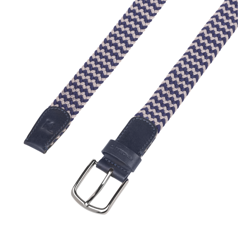 Kingsland KL Leslie Braided Elastic Belt - Evening Blue-1