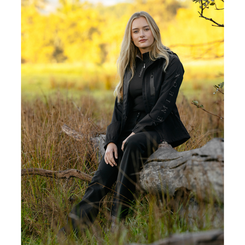 LeMieux Athena Waterproof Lightweight Jacket - Black-4