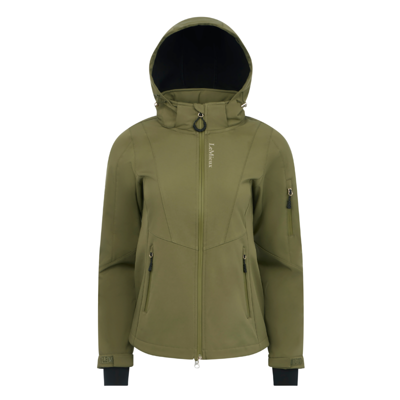 LeMieux Celine Softshell Jacket - Willow Green-3