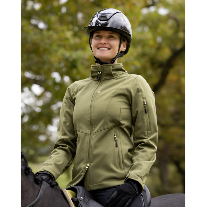 LeMieux Celine Softshell Jacket - Willow Green-4