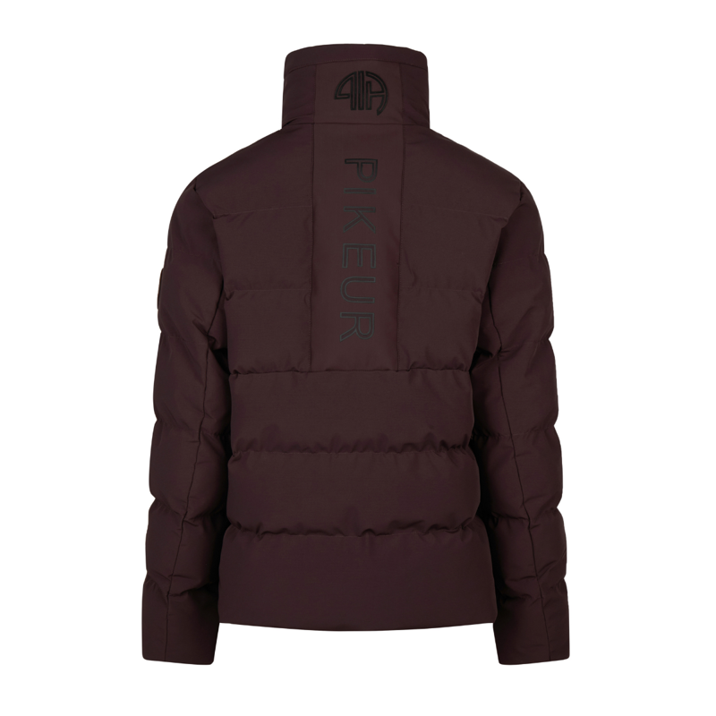Pikeur Ladies Quilted Jacket - Chocolate Brown-1