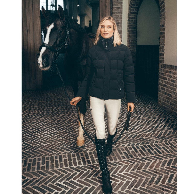 Pikeur Ladies Quilted Jacket - Nightblue-2