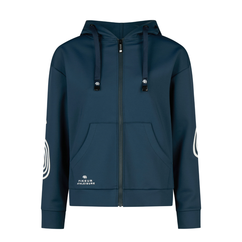 Pikeur Ladies Zip Hoodie - Pine Green
