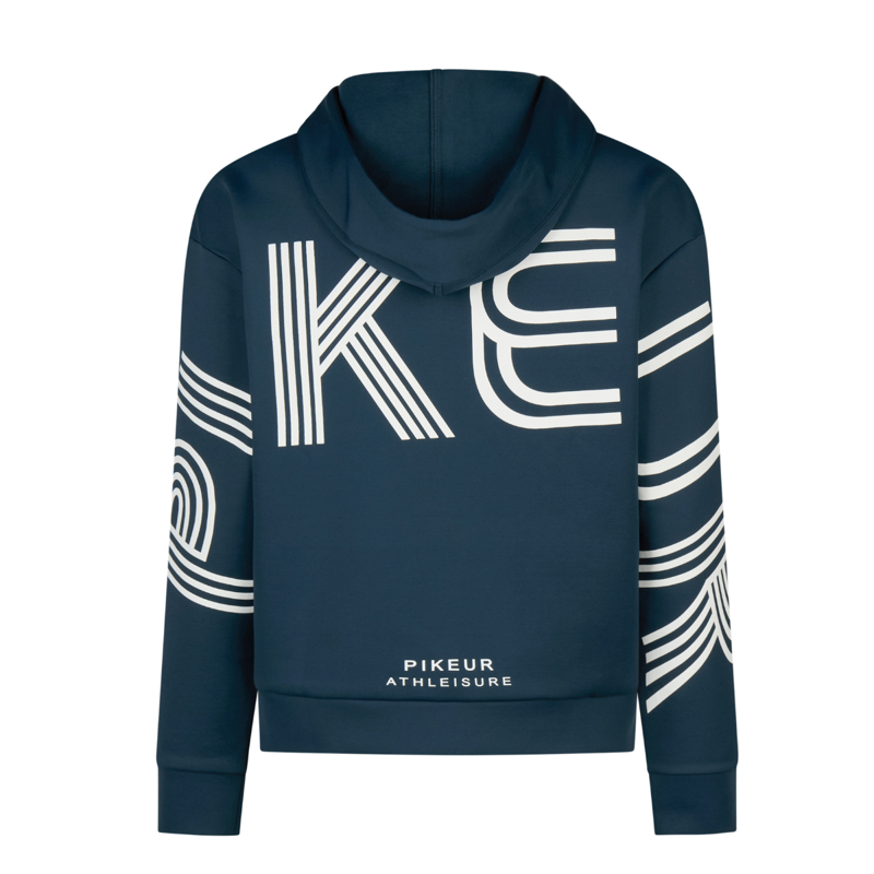 Pikeur Ladies Zip Hoodie - Pine Green-1