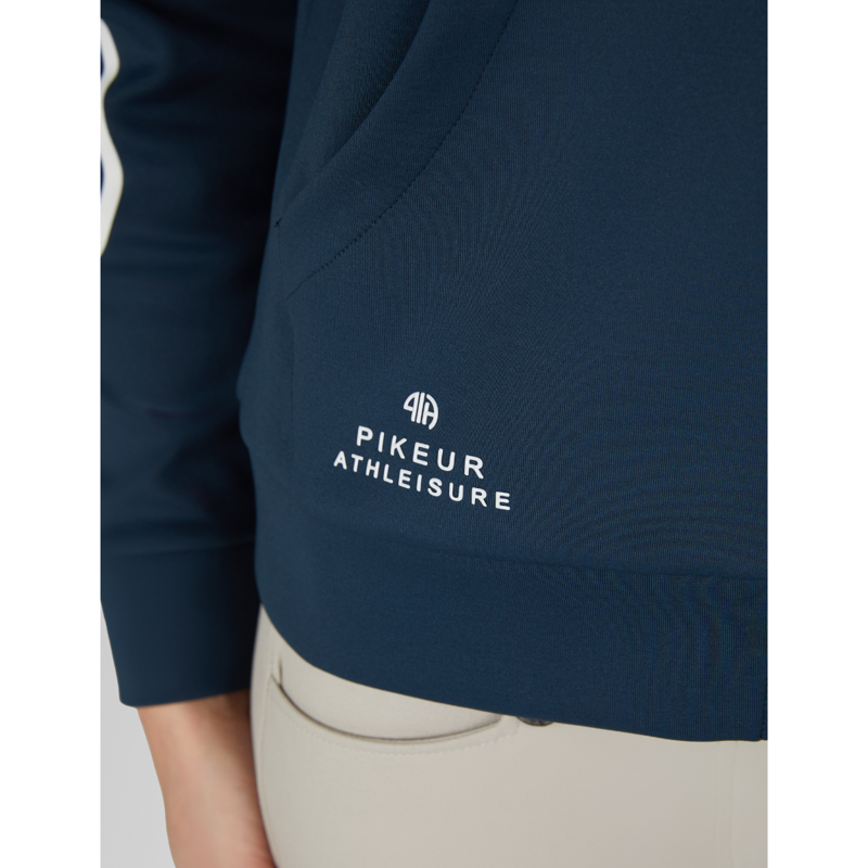 Pikeur Ladies Zip Hoodie - Pine Green-3