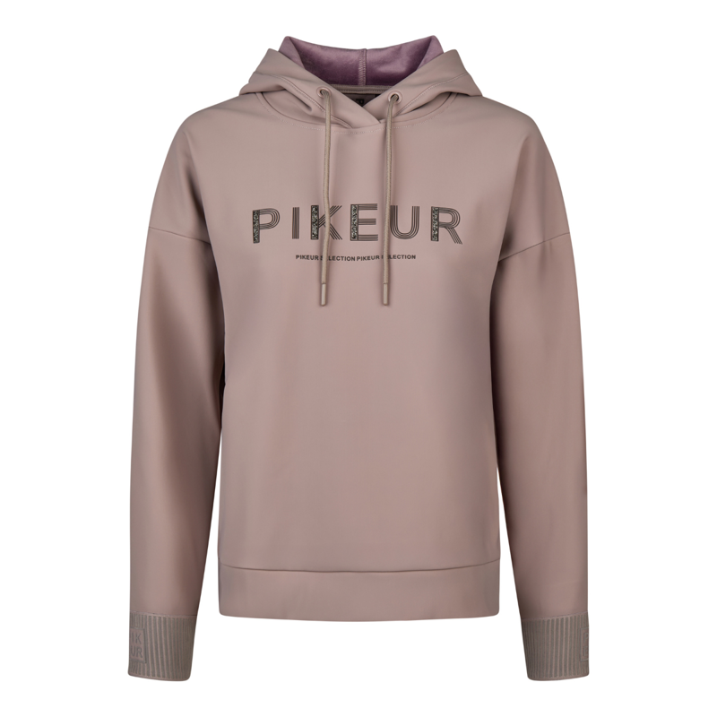 Pikeur Ladies Plush Luxe Hoodie - Ash Mauve