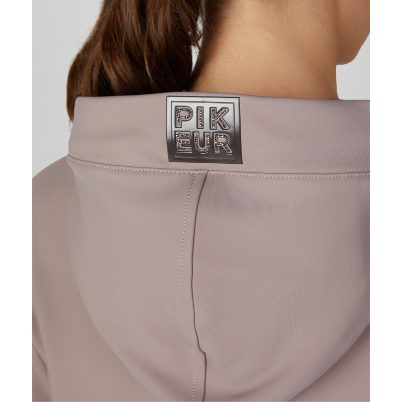 Pikeur Ladies Plush Luxe Hoodie - Ash Mauve-3