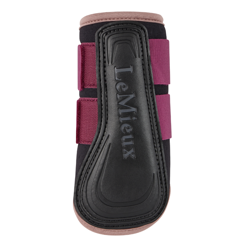 LeMieux Air-Tek Grafter Brushing Boots - Blackberry-1