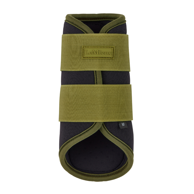 LeMieux Air-Tek Grafter Brushing Boots - Gooseberry-1
