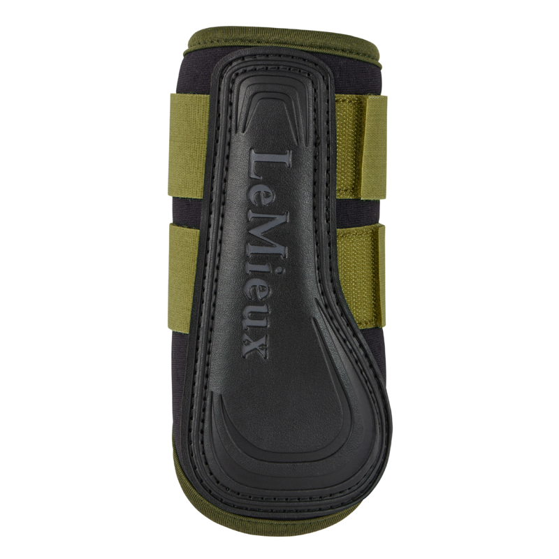 LeMieux Air-Tek Grafter Brushing Boots - Gooseberry-2