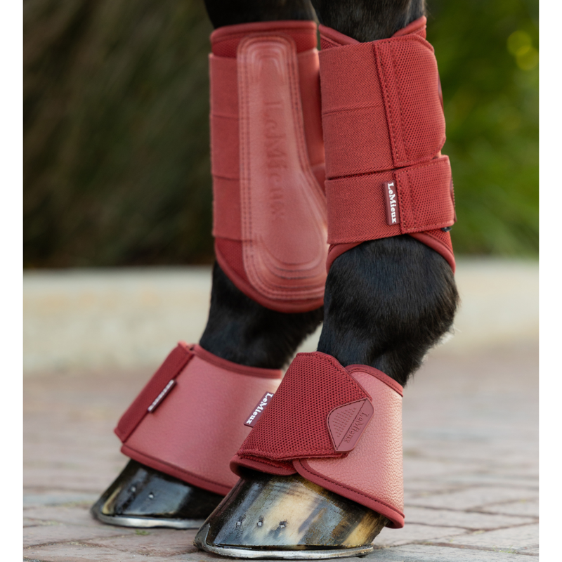 LeMieux Arika Over Reach Boots - Russet-2