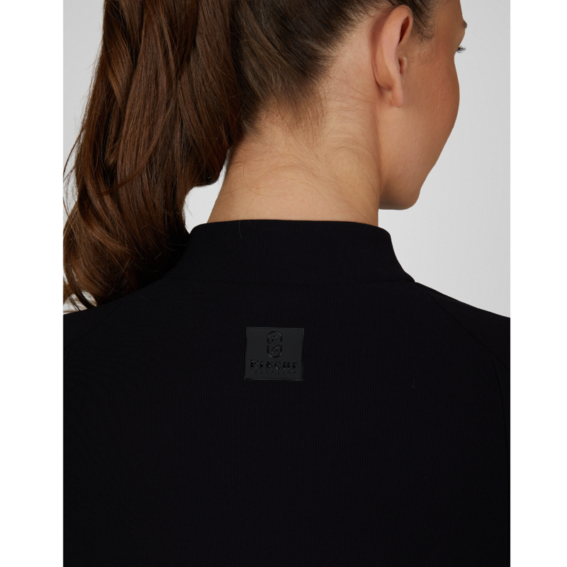 Pikeur Ladies Zip Rip Shirt - Black-4