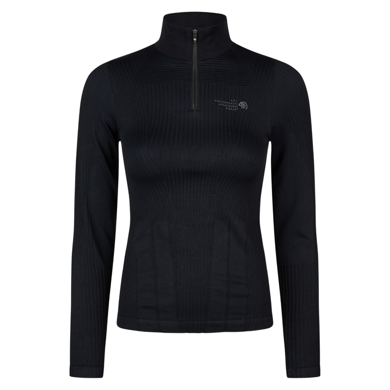 Pikeur Ladies 3D Knit Shirt - Black Navy