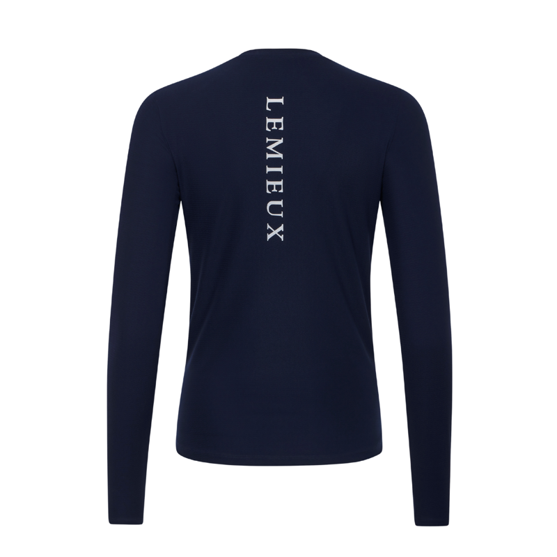 LeMieux Long Sleeve Sports Tee - Navy-1
