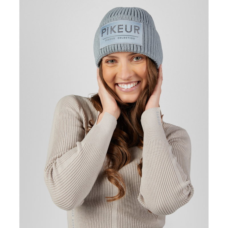 Pikeur Ladies Beanie - Dusty Blue-1