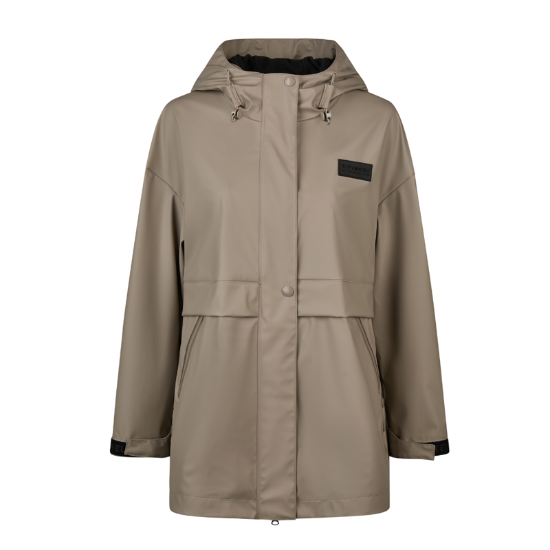 Pikeur Ladies Rainzip Cape - Mocha Cream