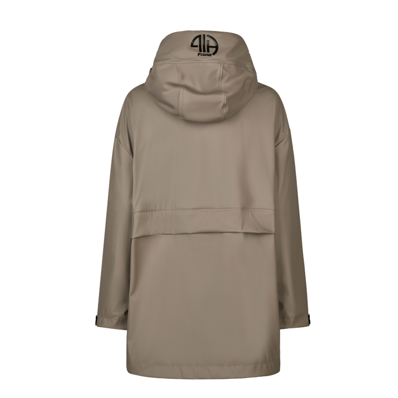 Pikeur Ladies Rainzip Cape - Mocha Cream-1