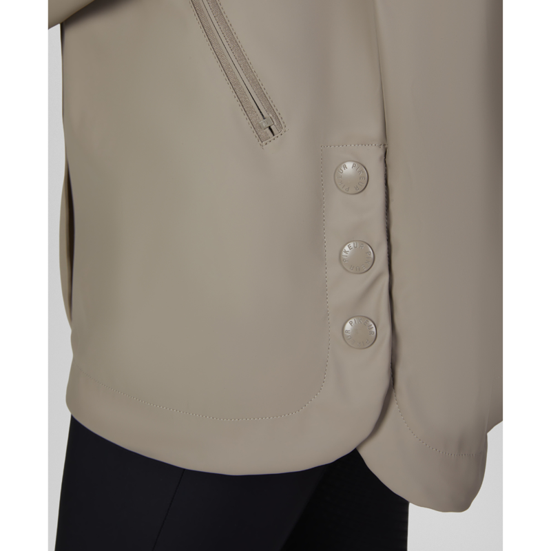 Pikeur Ladies Rainzip Cape - Mocha Cream-5