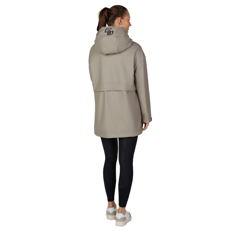 Pikeur Ladies Rainzip Cape - Mocha Cream-3
