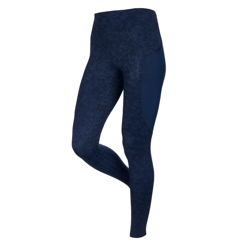 LeMieux Naomi Pull On Breeches - Printed Navy