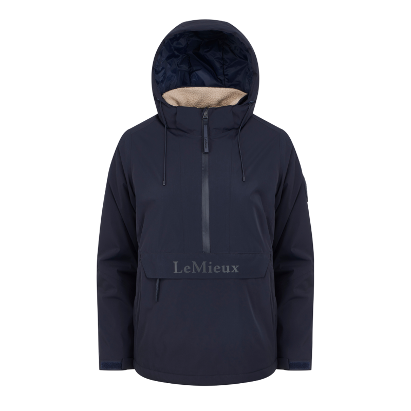 LeMieux Phoebe Half Zip Waterproof Anorak - Navy