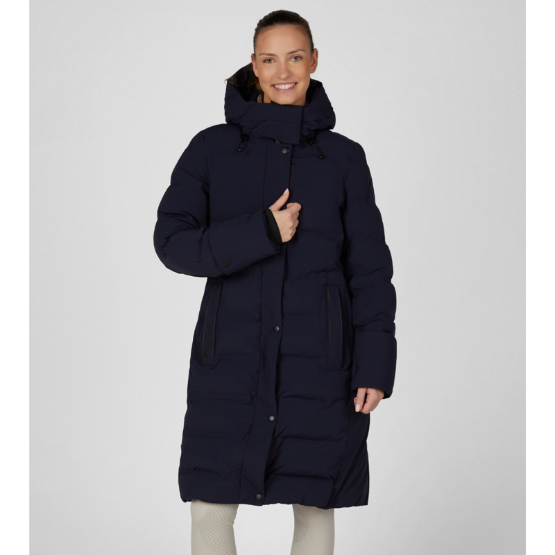Pikeur Ladies Flexquilt Rain Coat - Nightblue-4