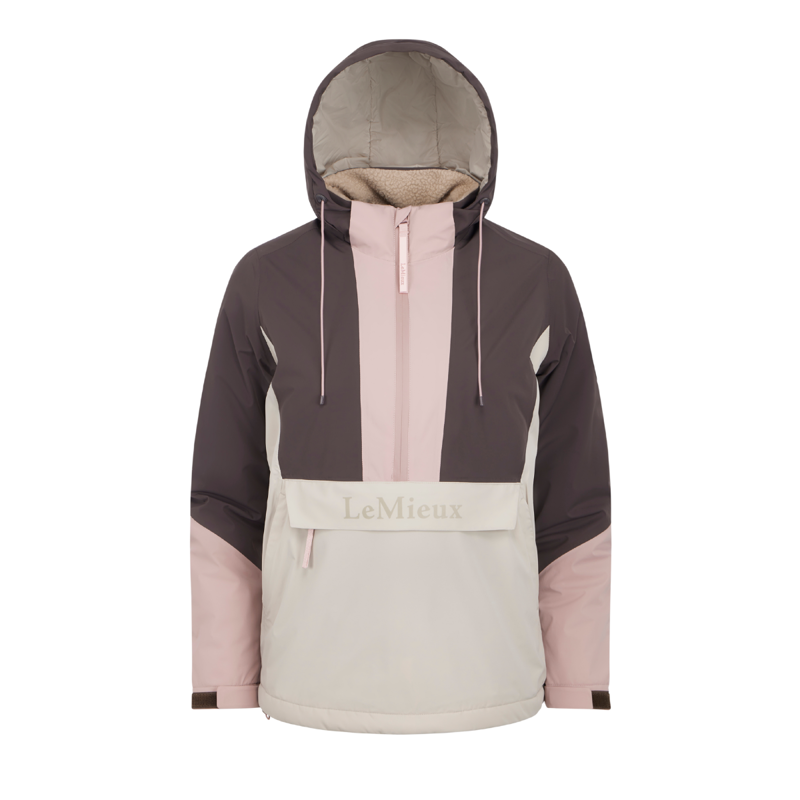 LeMieux Phoebe Half Zip Waterproof Anorak - Wild Rose
