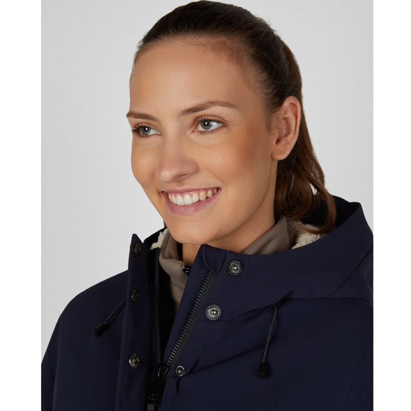 Pikeur Ladies Waterproof Parka - Nightblue-2