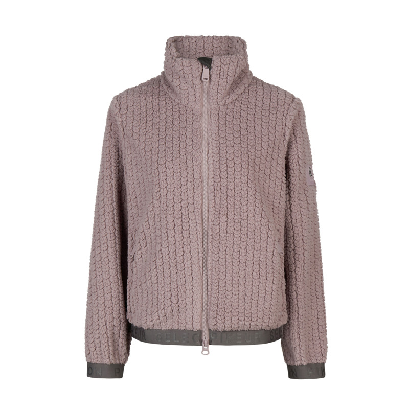 Pikeur Ladies Velvet Knit Jacket - Ash Mauve