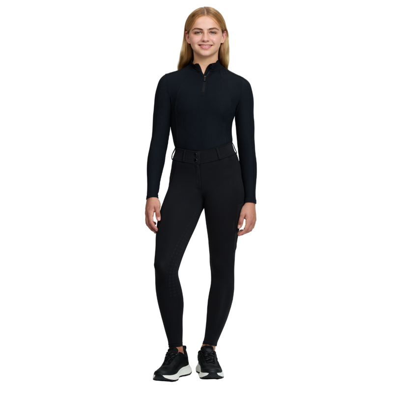 LeMieux Young Rider Bex Breeches - Black-4