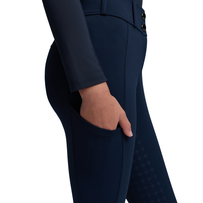 LeMieux Young Rider Bex Breeches - Navy-3
