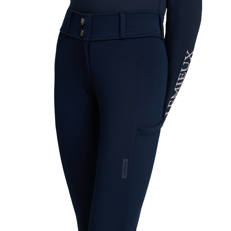 LeMieux Young Rider Bex Breeches - Navy-4