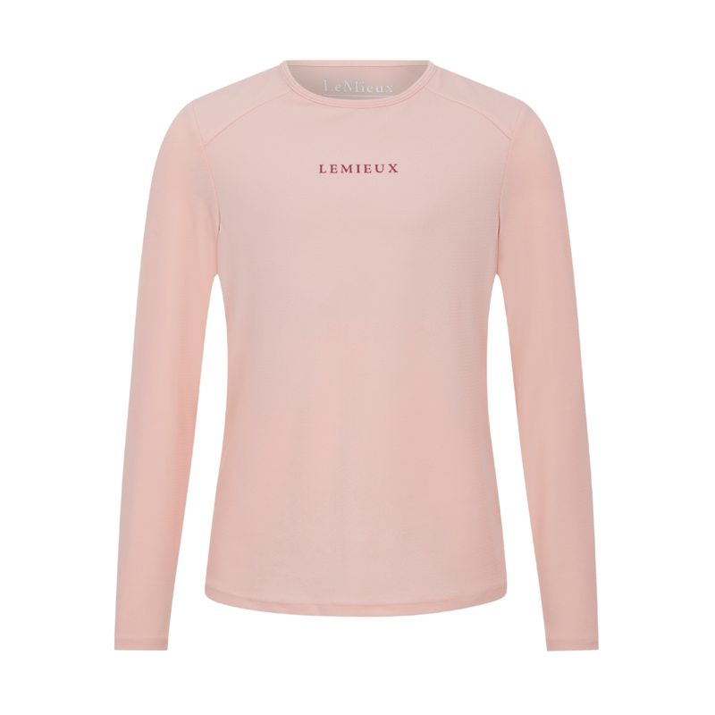 LeMieux Young Rider Hybrid Sports Top - Petal