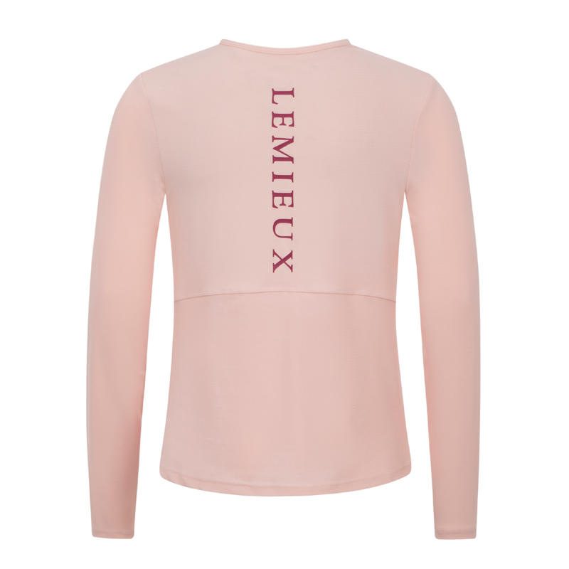 LeMieux Young Rider Hybrid Sports Top - Petal-1