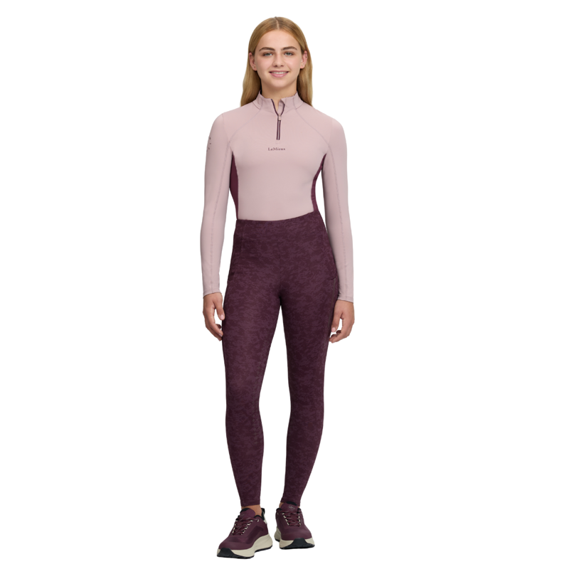 LeMieux Young Rider Orla Pull On - Printed Bramble-5