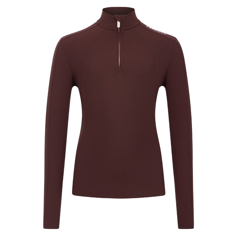 LeMieux Young Rider Raye Ribbed Base Layer - Bramble-5