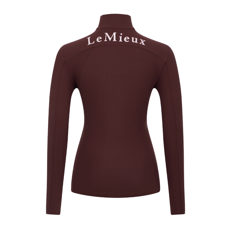 LeMieux Young Rider Raye Ribbed Base Layer - Bramble-6