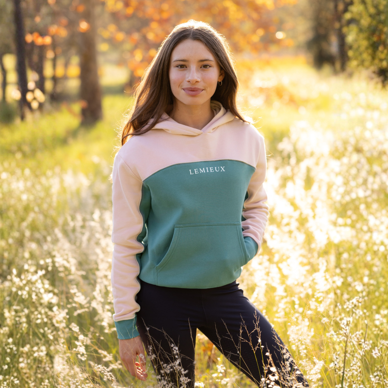 LeMieux Young Rider Sadie Hoodie - Aloe-5
