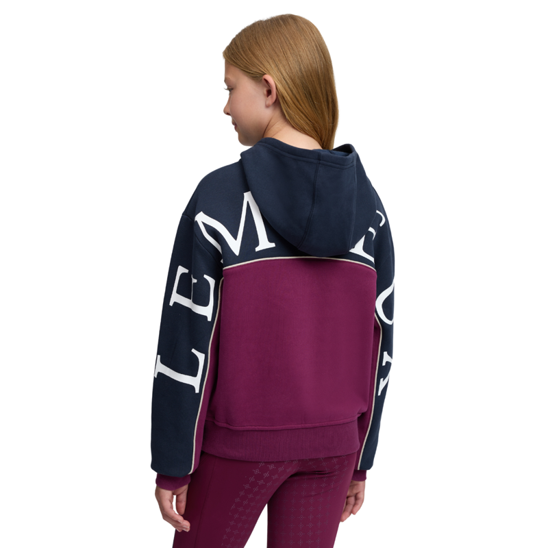 LeMieux Young Rider Sadie Hoodie - Blackberry-1