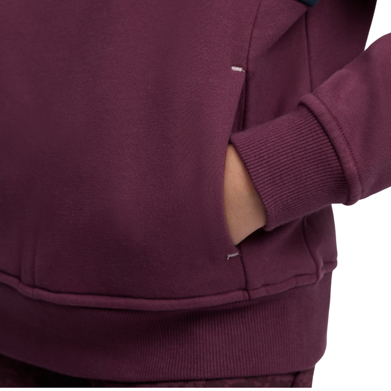 LeMieux Young Rider Viola Quarter Zip Sweat - Bramble-4