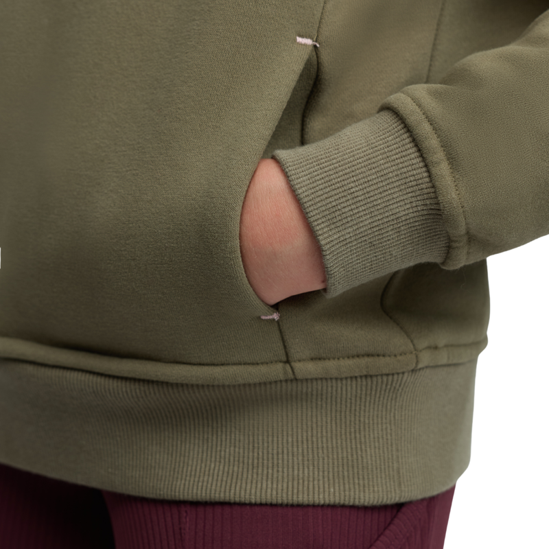 LeMieux Young Rider Viola Quarter Zip Sweat - Willow Green-4