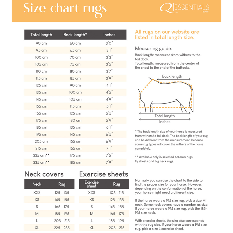 QHP Eczema Rug - Steel Blue-9