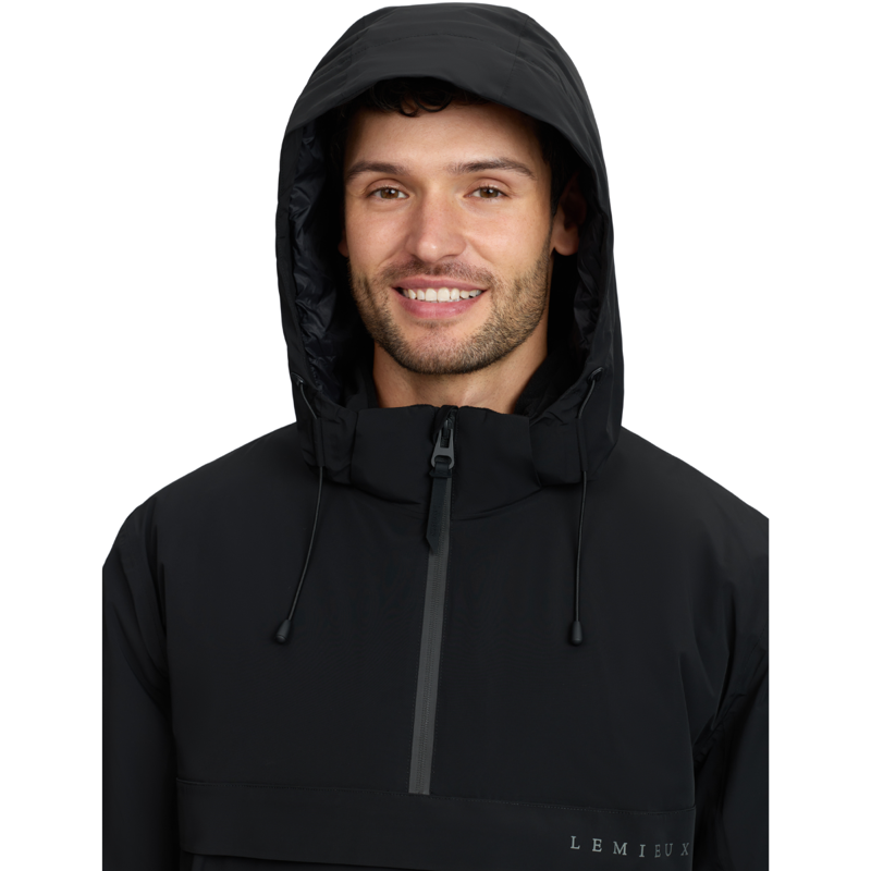 LeMieux Men's Waterproof Anorak - Black-5