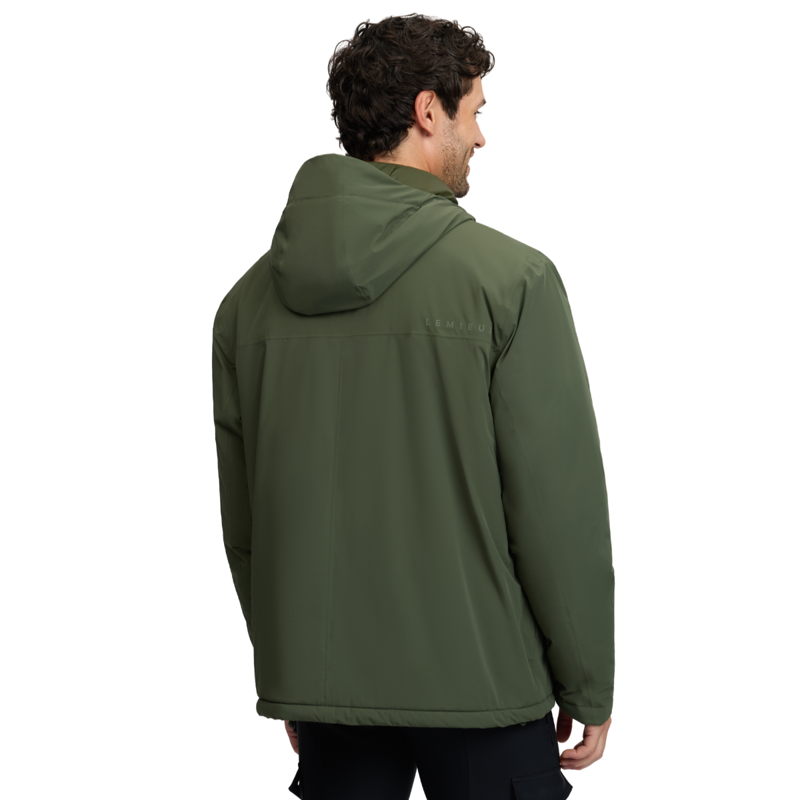 LeMieux Men's Waterproof Anorak - Olive-1