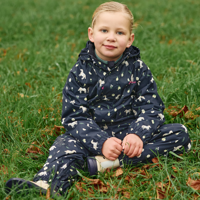 LeMieux Mini Pippin Splash Jacket - Navy-6