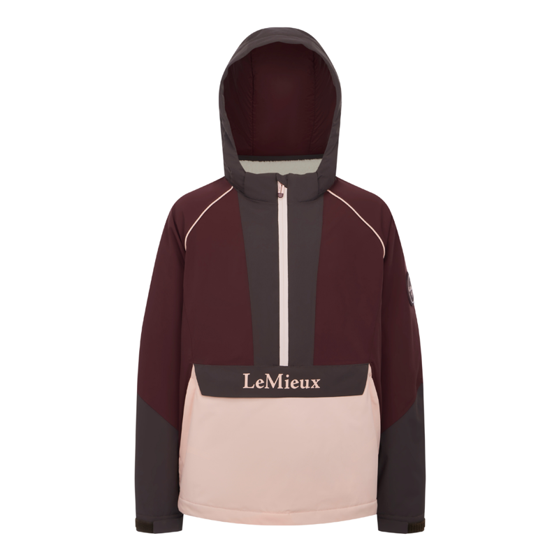 LeMieux Young Rider Bailey Waterproof Anorak - Bramble