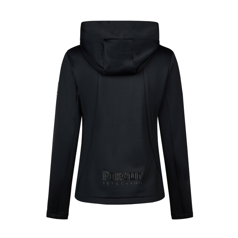 Pikeur Ladies TechVelvet Fleece Jacket - Black-1