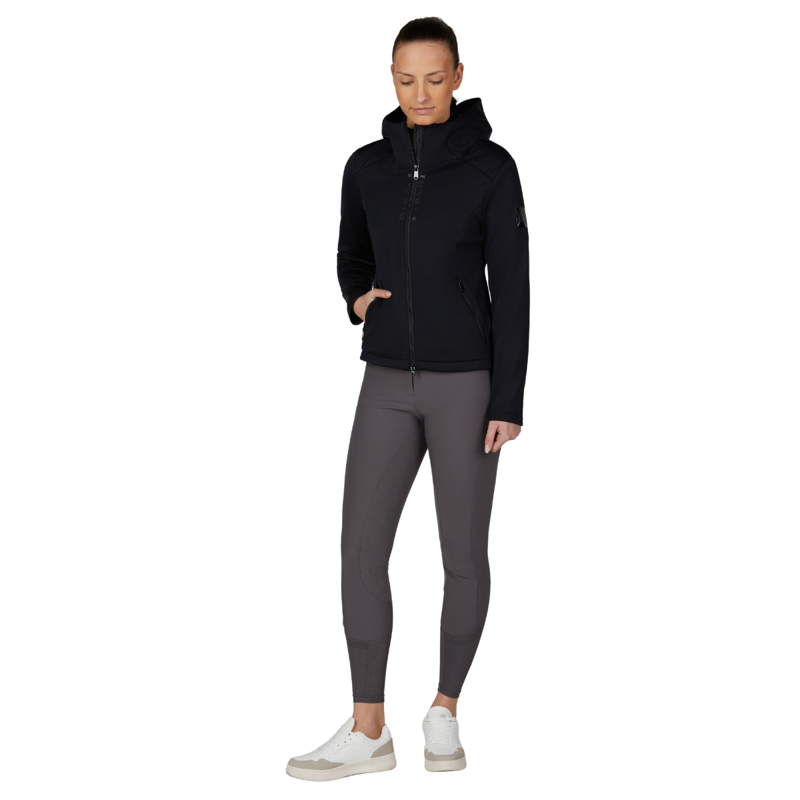 Pikeur Ladies TechVelvet Fleece Jacket - Black-3