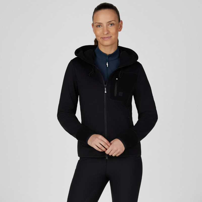 Pikeur Ladies Thermo Fleece Jacket - Black-4