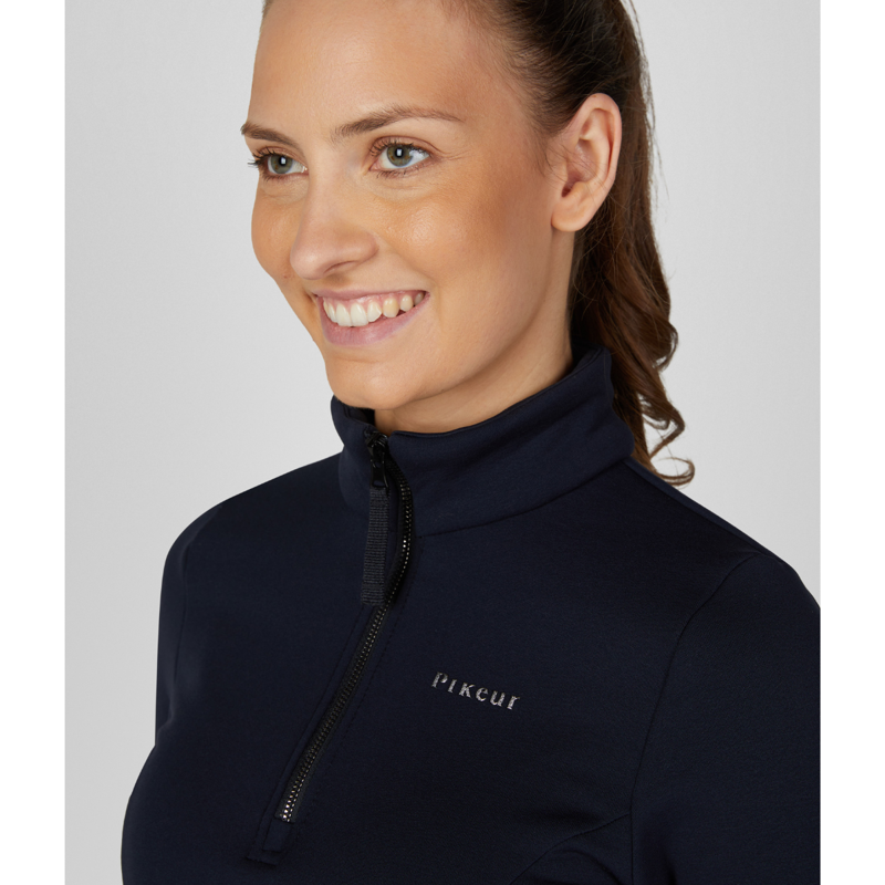 Pikeur Ladies Polartec Shirt - Nightblue-2